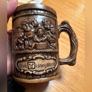 Walt Disney World Country Bear Jamboree faux wood ceramic mug